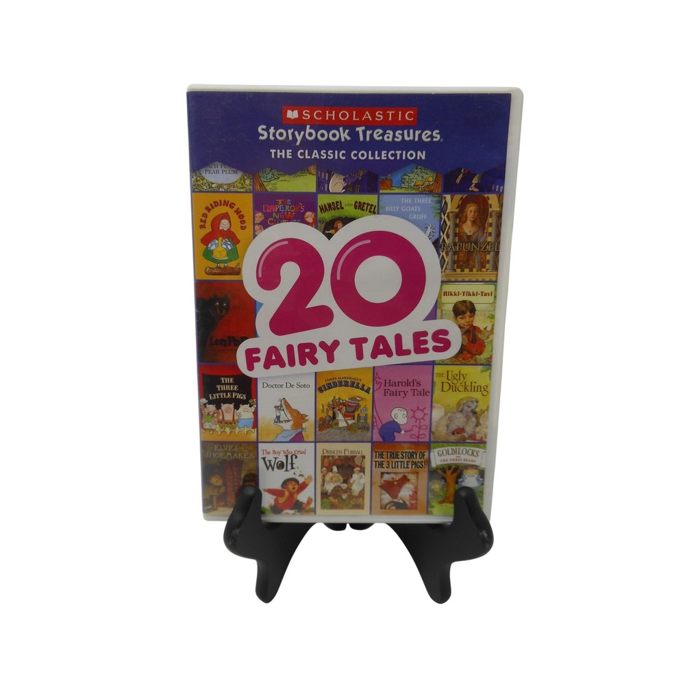 Scholastic Storybook Treasures 20 Fairy Tales Classic Collection DVD For Kids